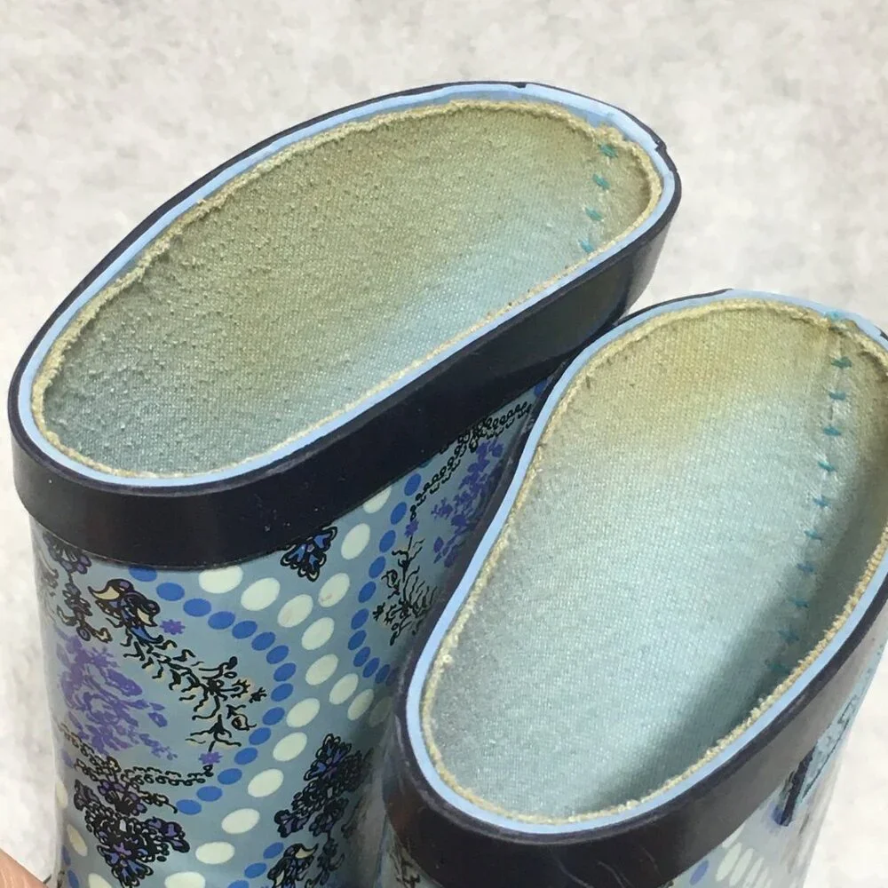 Hartstrings Toddler Rainboots Size 6 Blue